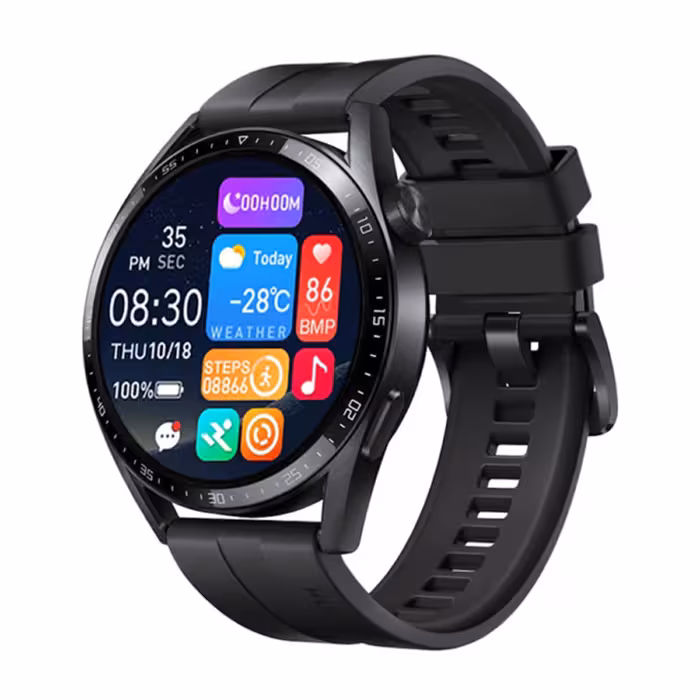 ساعت هوشمند مدل HW3 PRO مشکی با کیفیت عالی