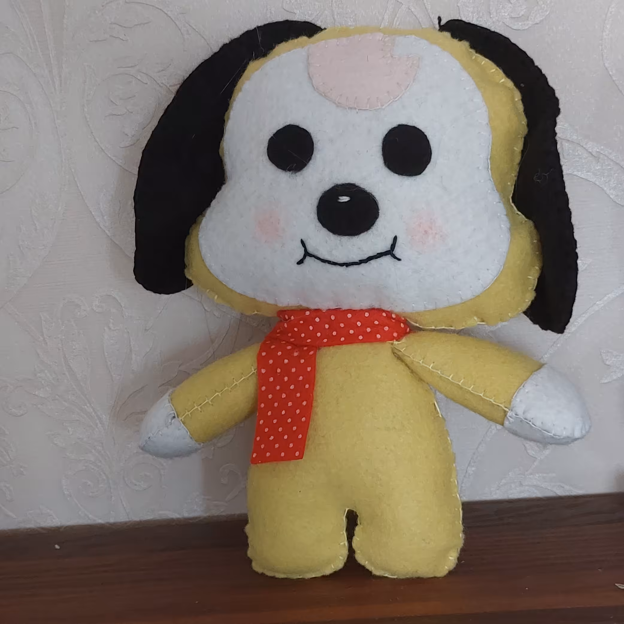 عروسک نمدی سگ