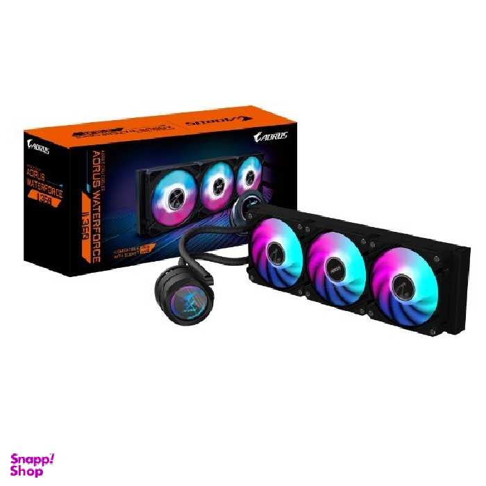 خنک‌کننده پردازنده مایع گیگابایت مدل AORUS WATERFORCE II 360