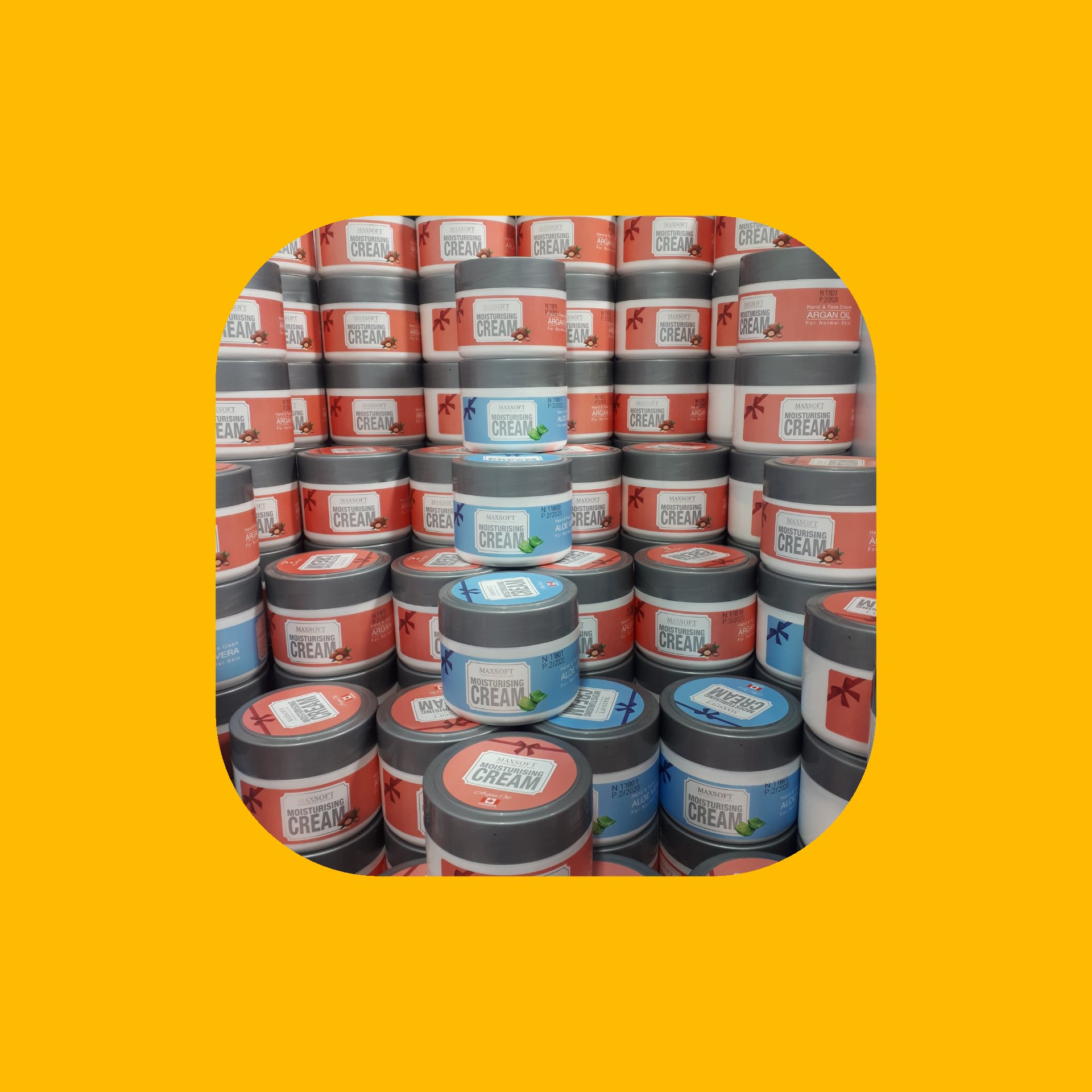 کرم آبرسان قوی و فوق العاده ((( 3333/ تومان  )))مکس سافت کاسه ای  250 میل با عصاره آرگان  