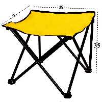 صندلی  تاشو  سفری(مشکی)