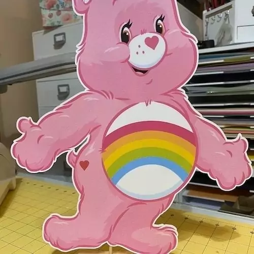 استند خرس مهربان کارتنی تزئینی