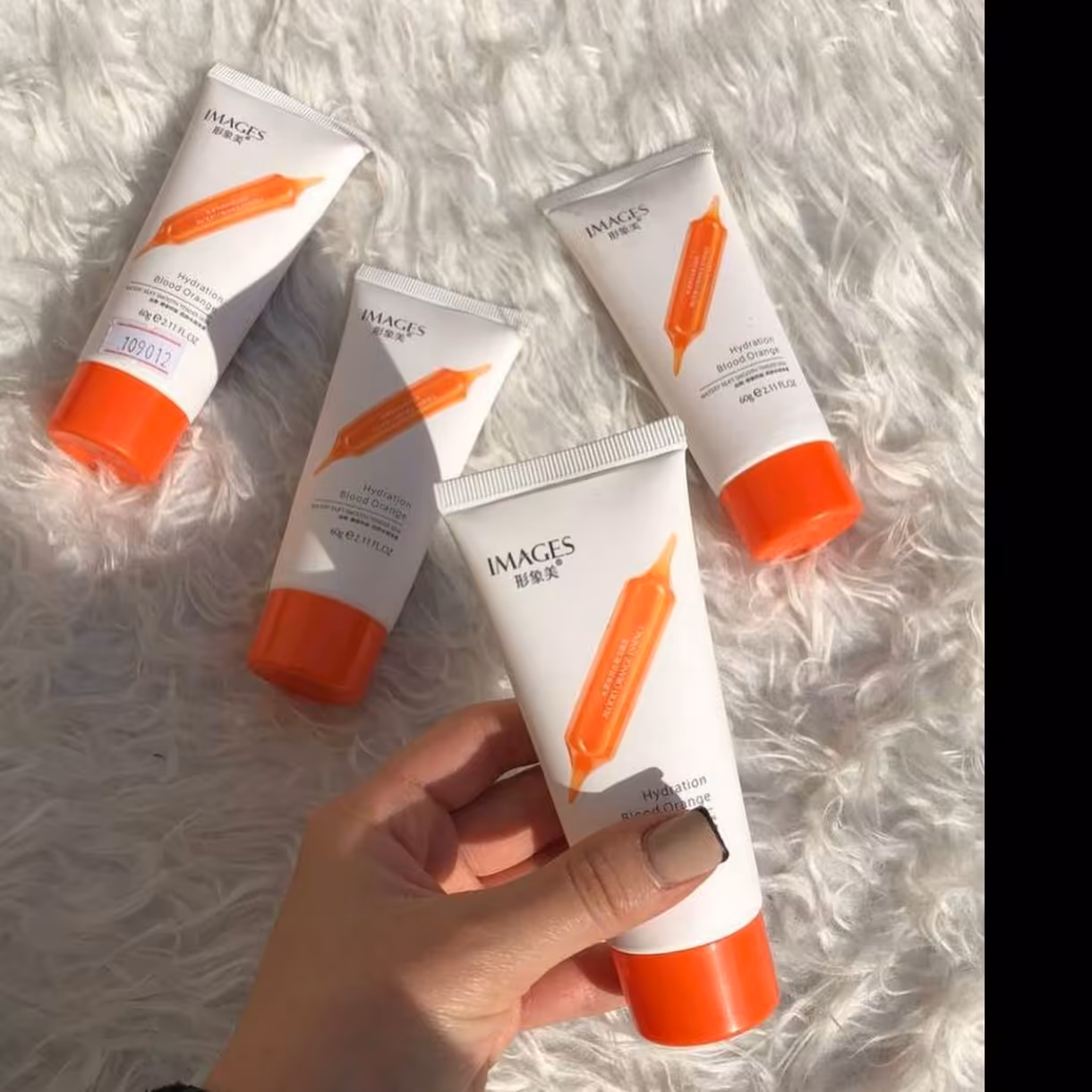 فوم شست وشو صورت ایمجز مدل پرتقال خونی