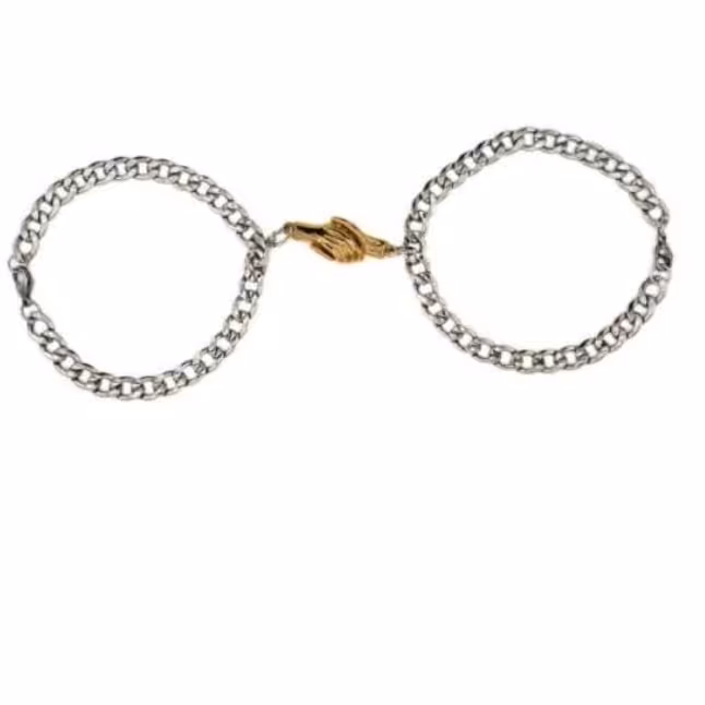 دستبند دست دوستی
. کارتیر
. رنگ موجود: طلایی  . نقره ای. دودی
. رنگ ثابت
