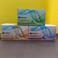 سر سوزن انسولین 100 تایی سایز4 برند گلدفاین