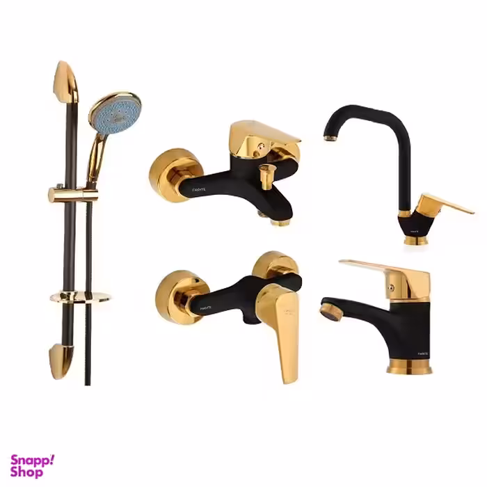 ست شیرآلات فاخته مدل مارگارت کد MT2KH مجموعه 5 عددی