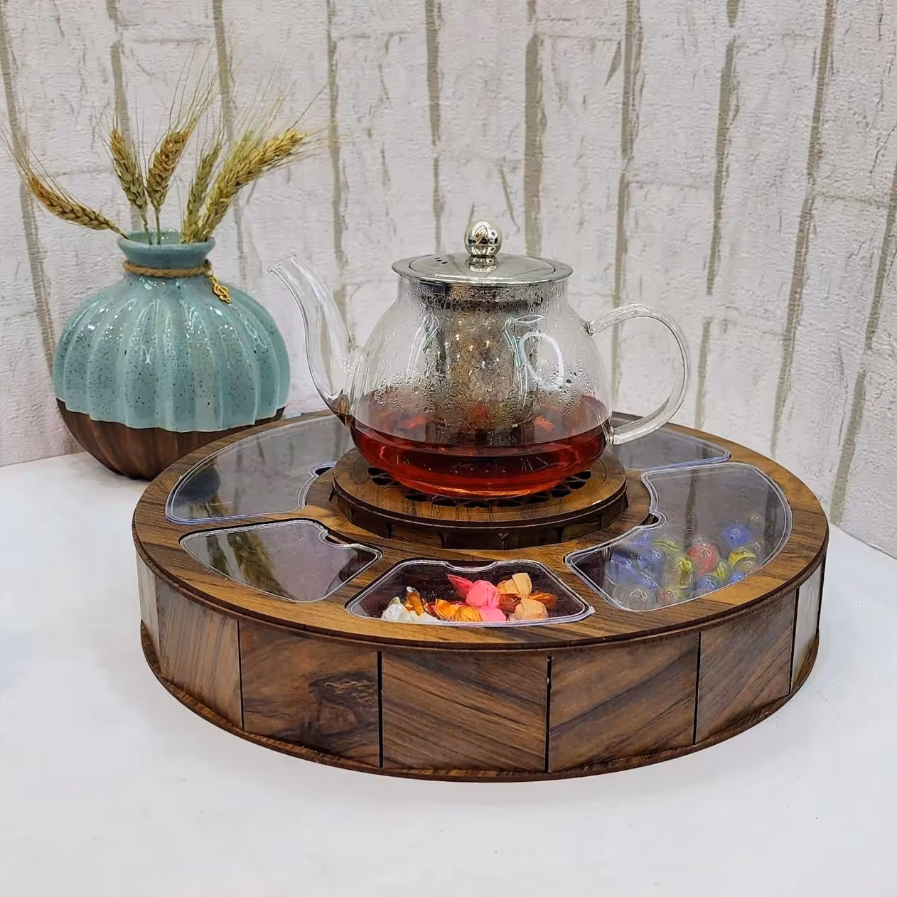  تی بگ   دایره، 6 خانه، وارمر دار.