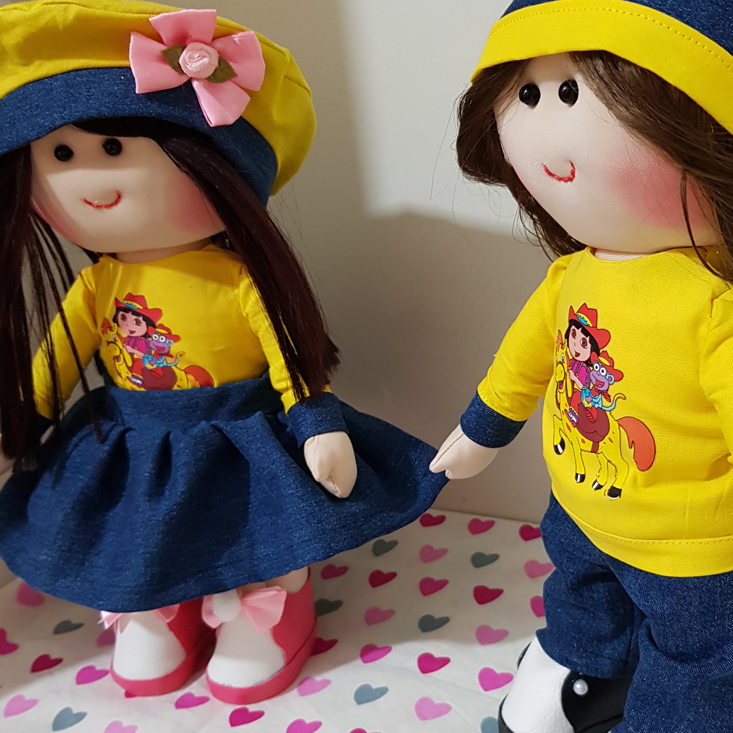 عروسک ست خواهر برادر روسی،بهترین کیفیت،زیرسازی شده و مناسب بازی بچه ها