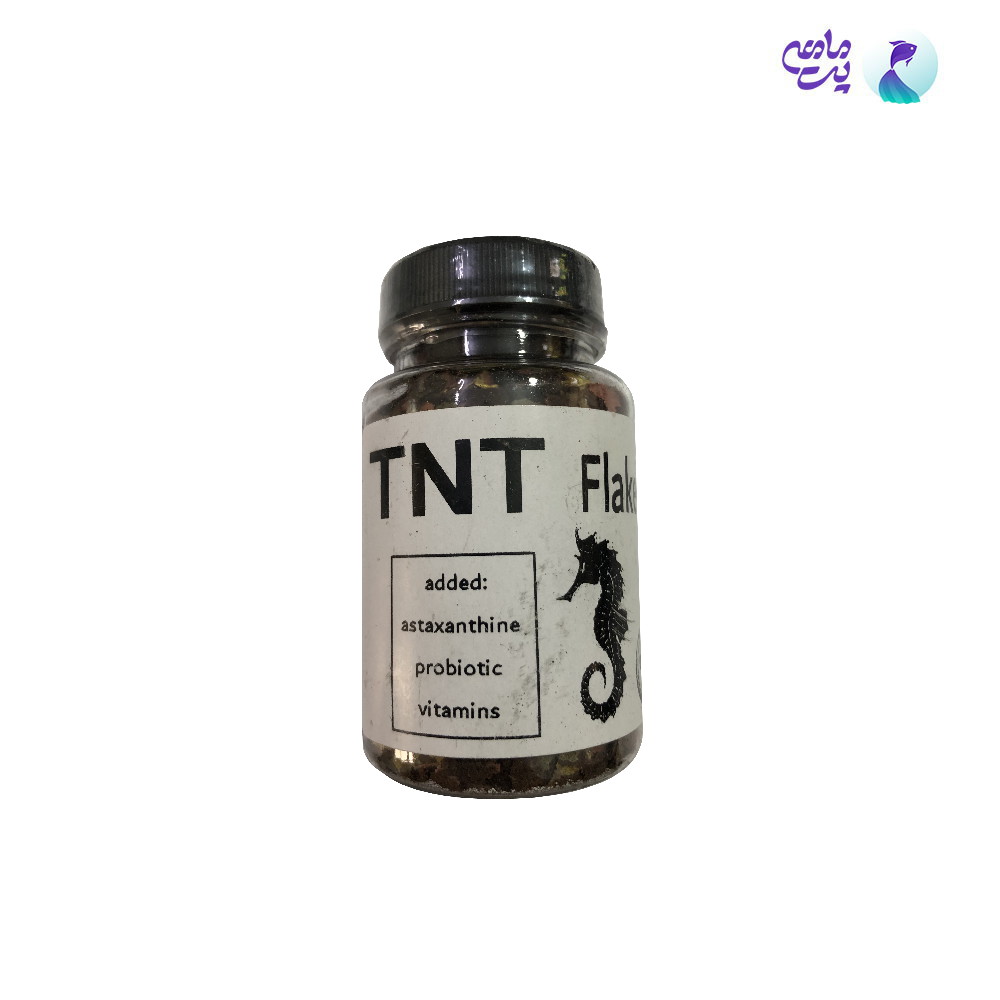 غذای ماهی پولکی TNT حجم 100 میل