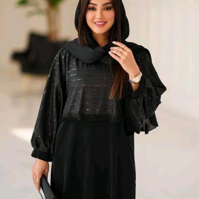پانچو زنانه کرپ مدل الیزا کارن