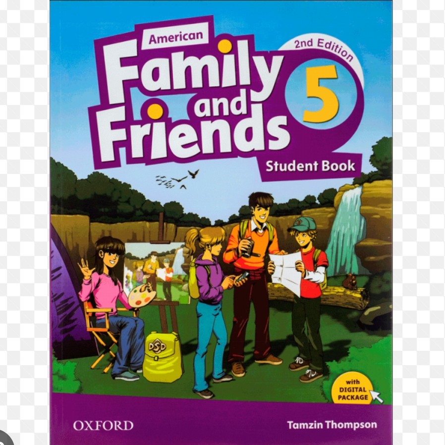 کتاب آموزش زبان فامیلی فرند 5 امریکن family freinds 5