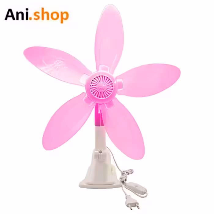 پنکه پنج پر گیره دار  برقی بسیار کم مصرف