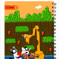 دفتر 50برگ زیماژ کد 131061