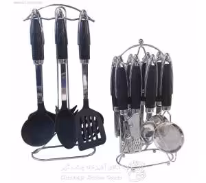 کفگیر و ملاقه چوبی تک یونیک UN-3344