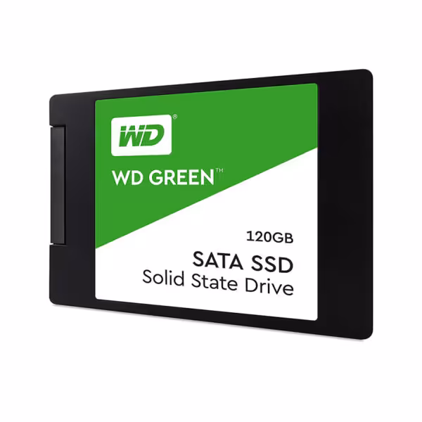 اس اس دی اینترنال وسترن دیجیتال مدل Green PC WDS120G2G0A ظرفیت 120 گیگابایت