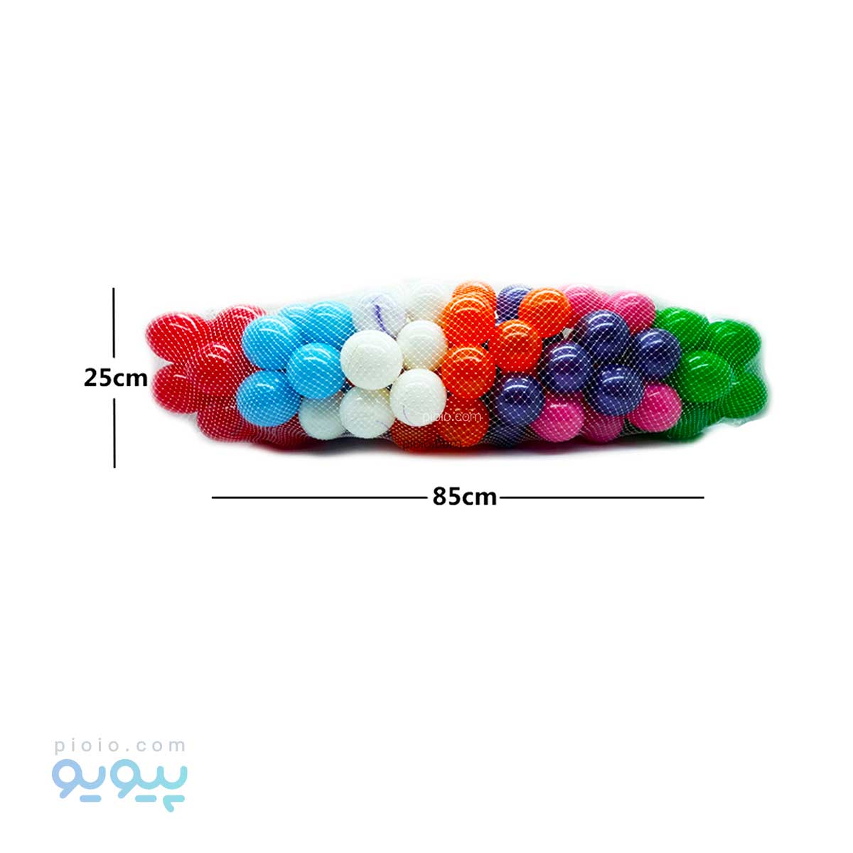 توپ رنگی 100 عددی M TOYS آیتم 4696 عمده و کارتنی