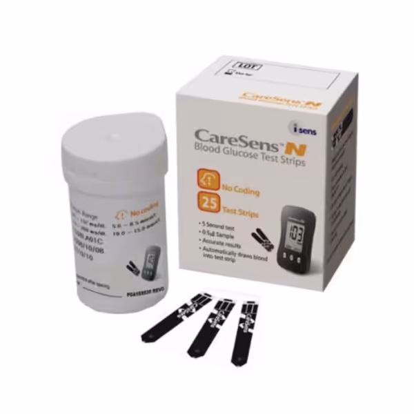 نوار تست قند خون کرسنس CARESENSE