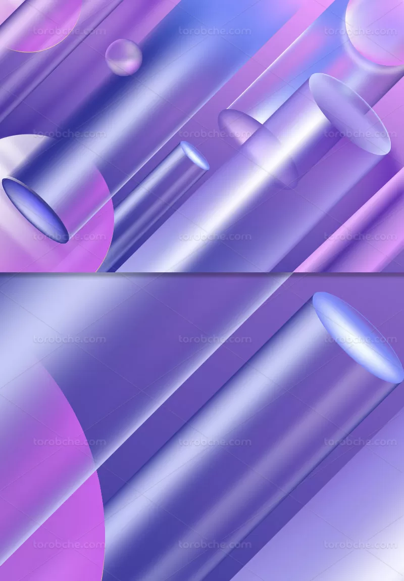 وکتور بکگراند انتزاعی بنفش | گرافیک با طعم تربچه