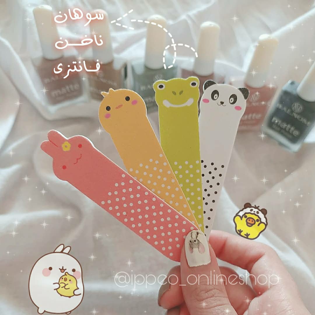 پک چهار عددی سوهان ناخن فانتزی