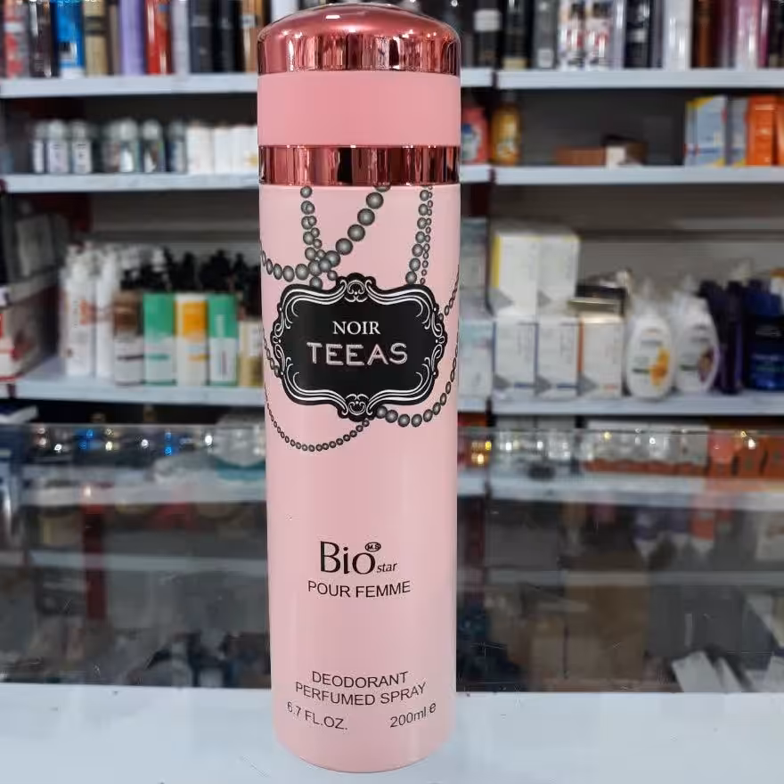 اسپری تییاس  بیو استار اسپری 200میل بیو خوشبو کننده بدن و لباس بیو 