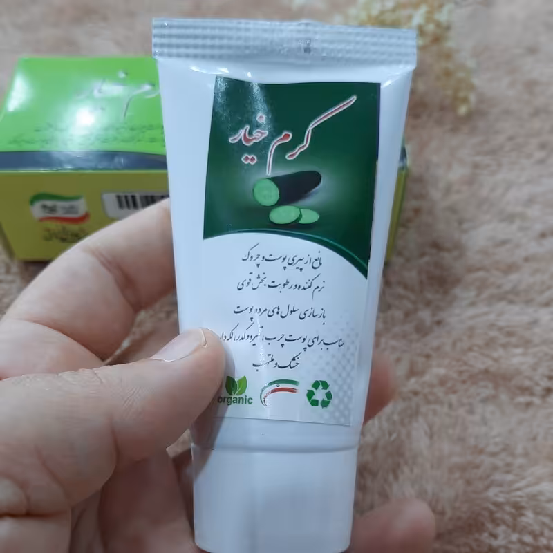 کرم خیار دارونامه  (آبرسان و ضد ترک)