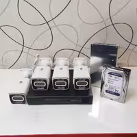 پک کامل چهار دوربینه دید در شب رنگی التراویژن