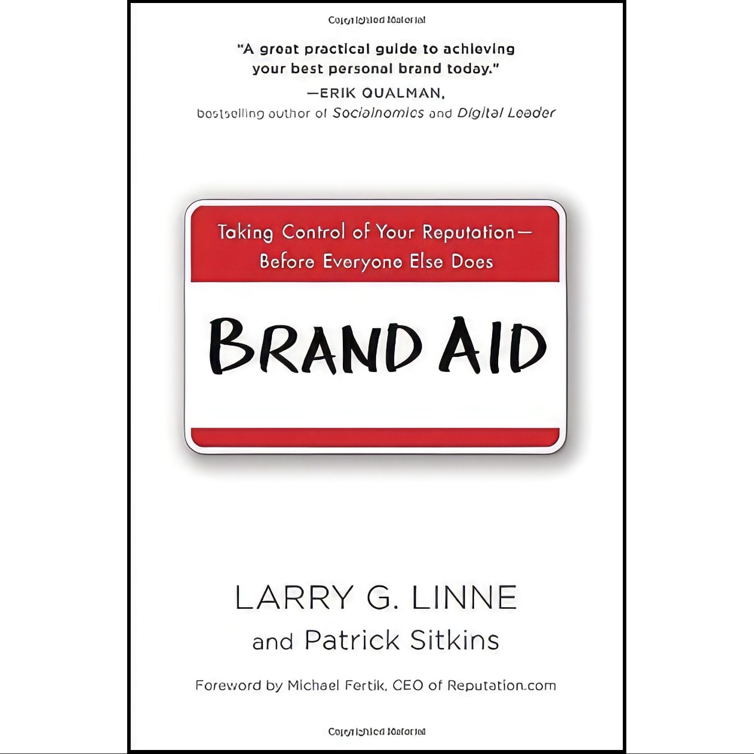 کتاب زبان اصلی Brand Aid اثر Larry G Linne and Patrick Sitkins