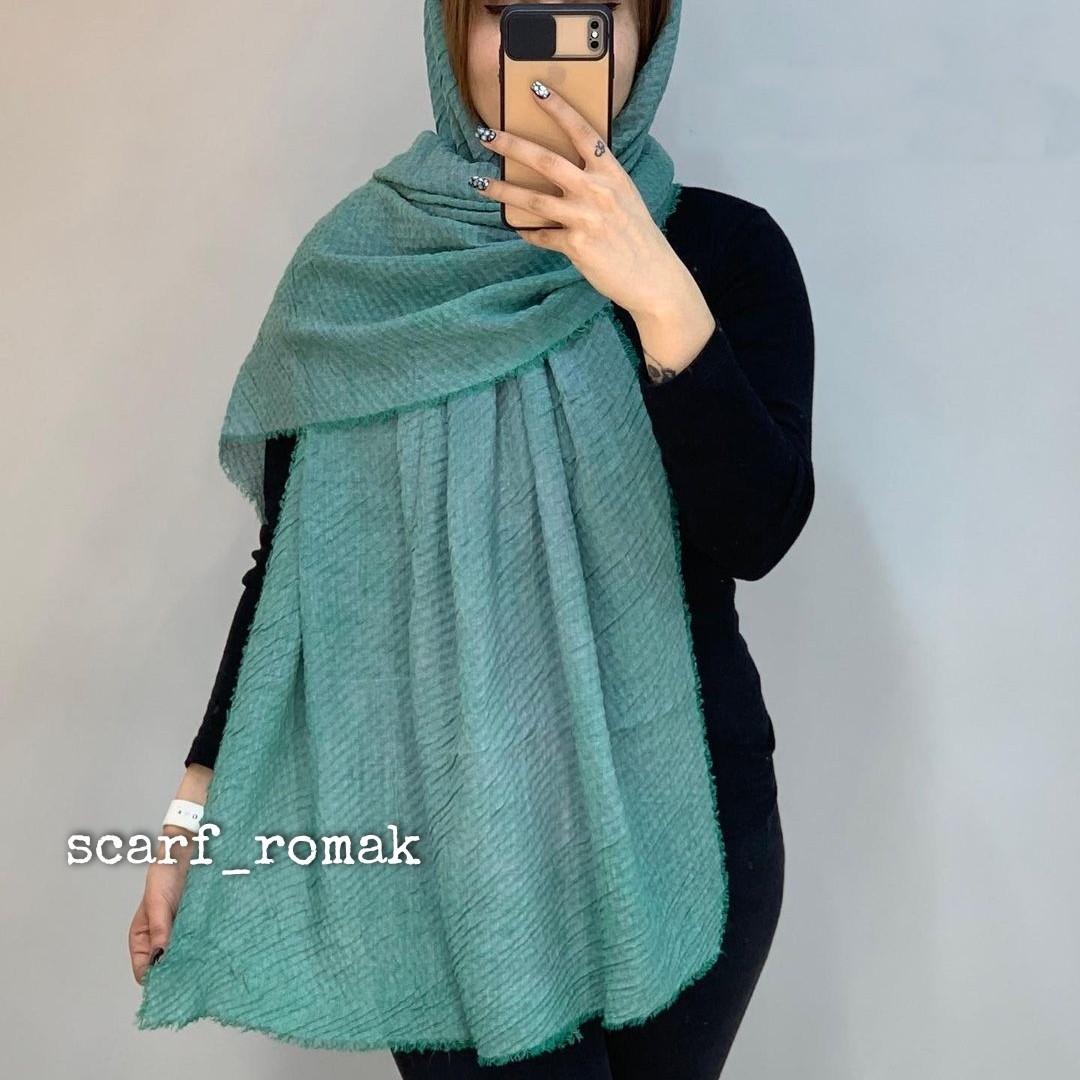 شال نخ سنگشور ملانژ چهارفصل وارداتی