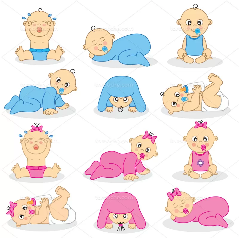 وکتور بچه | گرافیک با طعم تربچه