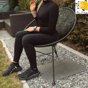شلوار نیل ذغالی