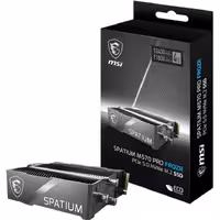 حافظه اس اس دی اینترنال ام اس آی مدل Spatium M570 PRO Frozr M.2 2280 NVMe ظرفیت 2 ترابایت
