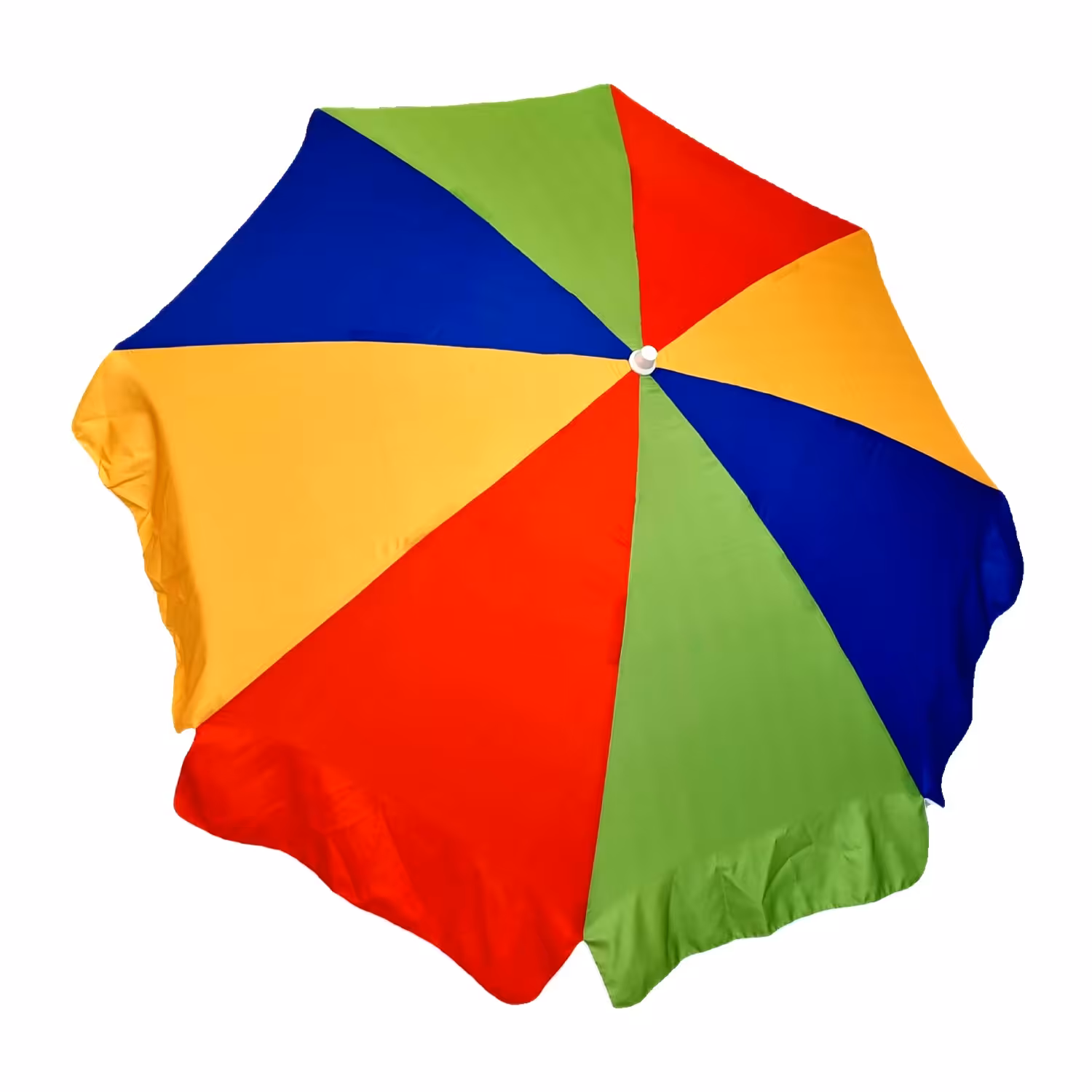 سایه بان قطر دو متر با پارچه نانو طرح ساده آب گریز رنگ 4رنگ (آبی،قرمز،زرد،سبز)،مسافرتی