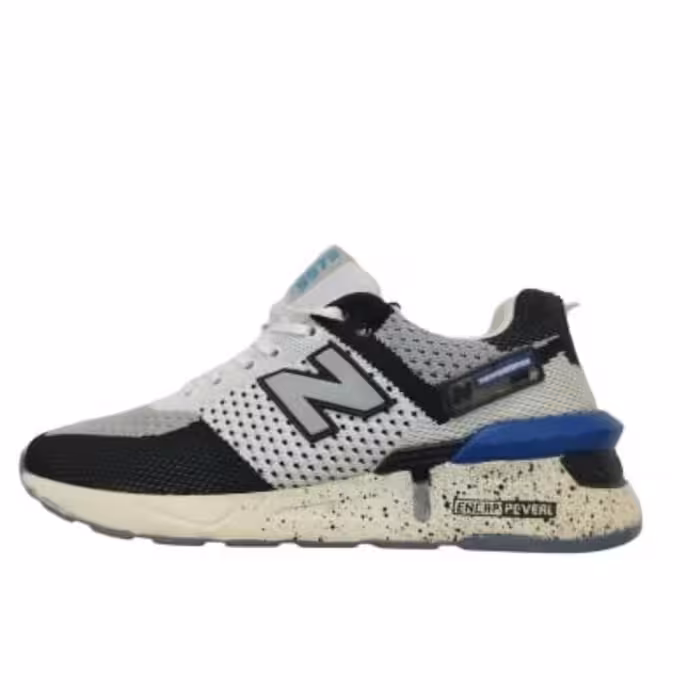 کتونی مردانه ورزشی نیو بالانس کف دوخت زیره pu رویه بافت سایز 41 تا 44