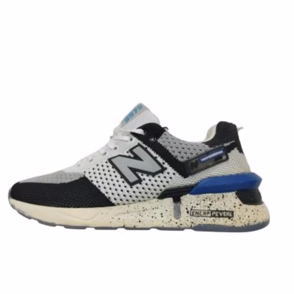 کتونی مردانه ورزشی نیو بالانس کف دوخت زیره pu رویه بافت سایز 41 تا 44