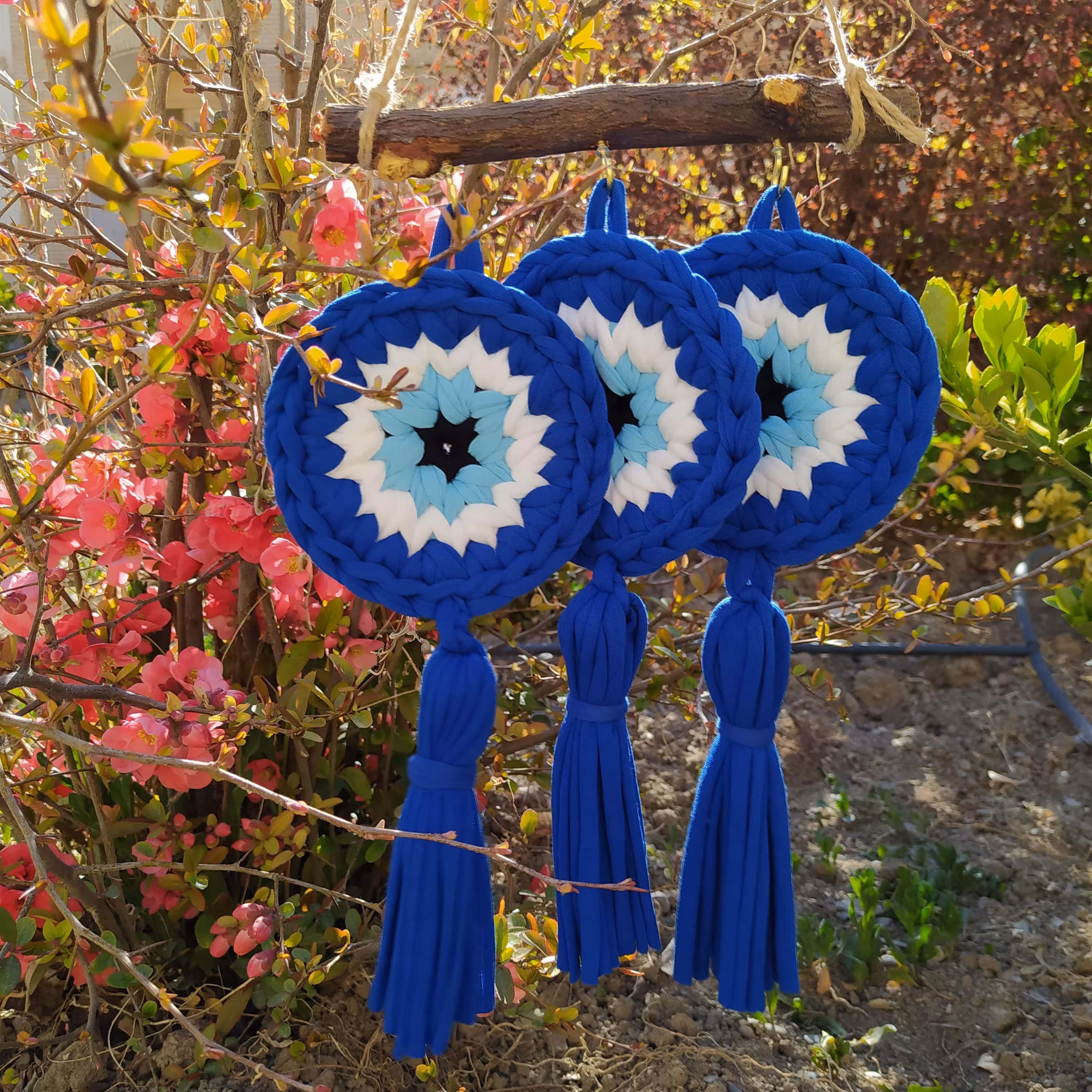 چشم نظر تریکو بافی(تک عددی)