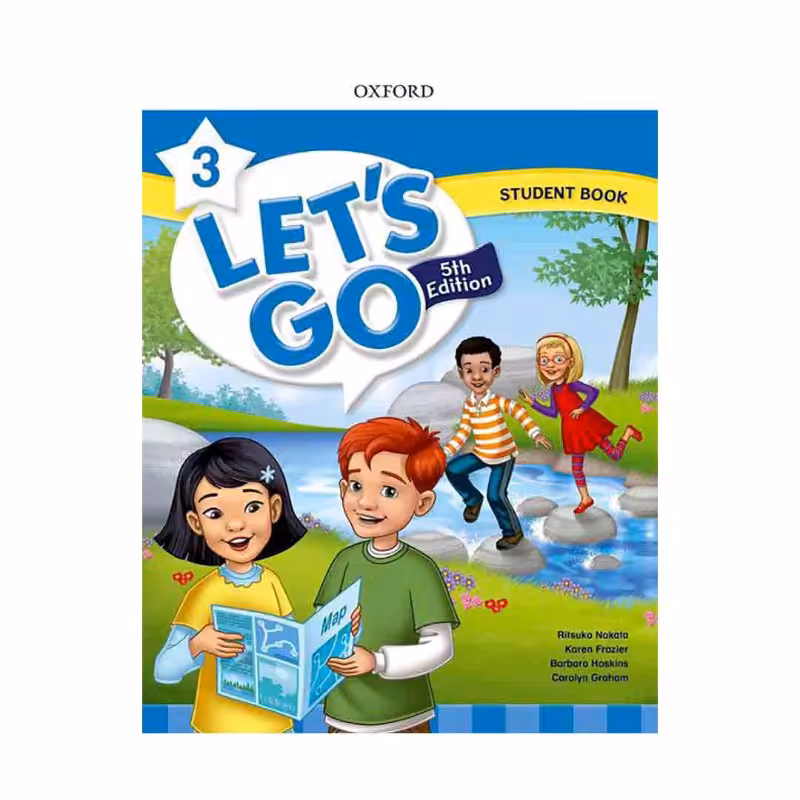 کتاب زبان لتز گو 3 ویرایش پنجم Lets Go 3 Fifth Edition 