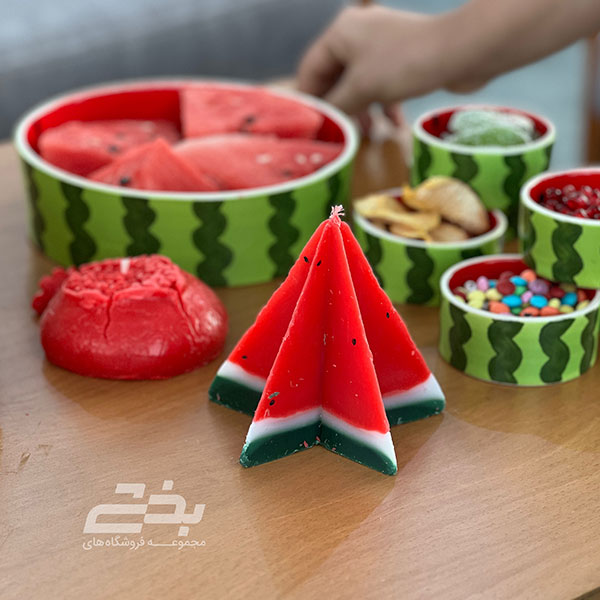 شمع هندوانه ستاره