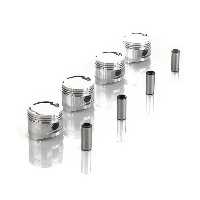 پیستون با گژنپین لخت پراید استاندارد عظام - بدون رینگ IPMC