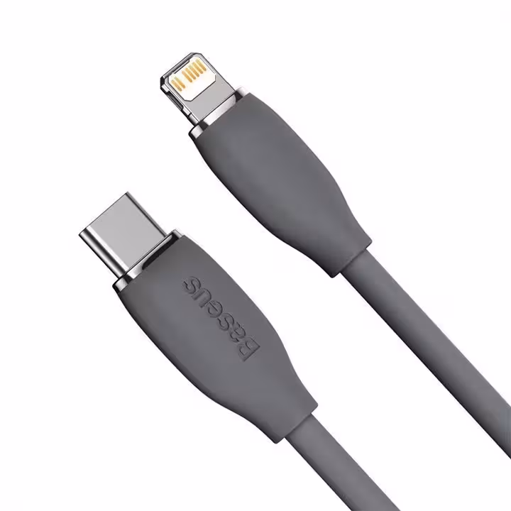 قیمت و خرید اینترنتی کابل تبدیل Type-C به لایتنینگ بیسوس مدل cagd02 طول 2 متر
