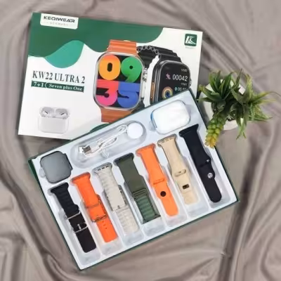 ساعت هوشمند سری جدید مدل KW22 Ultra2 بی نظیر