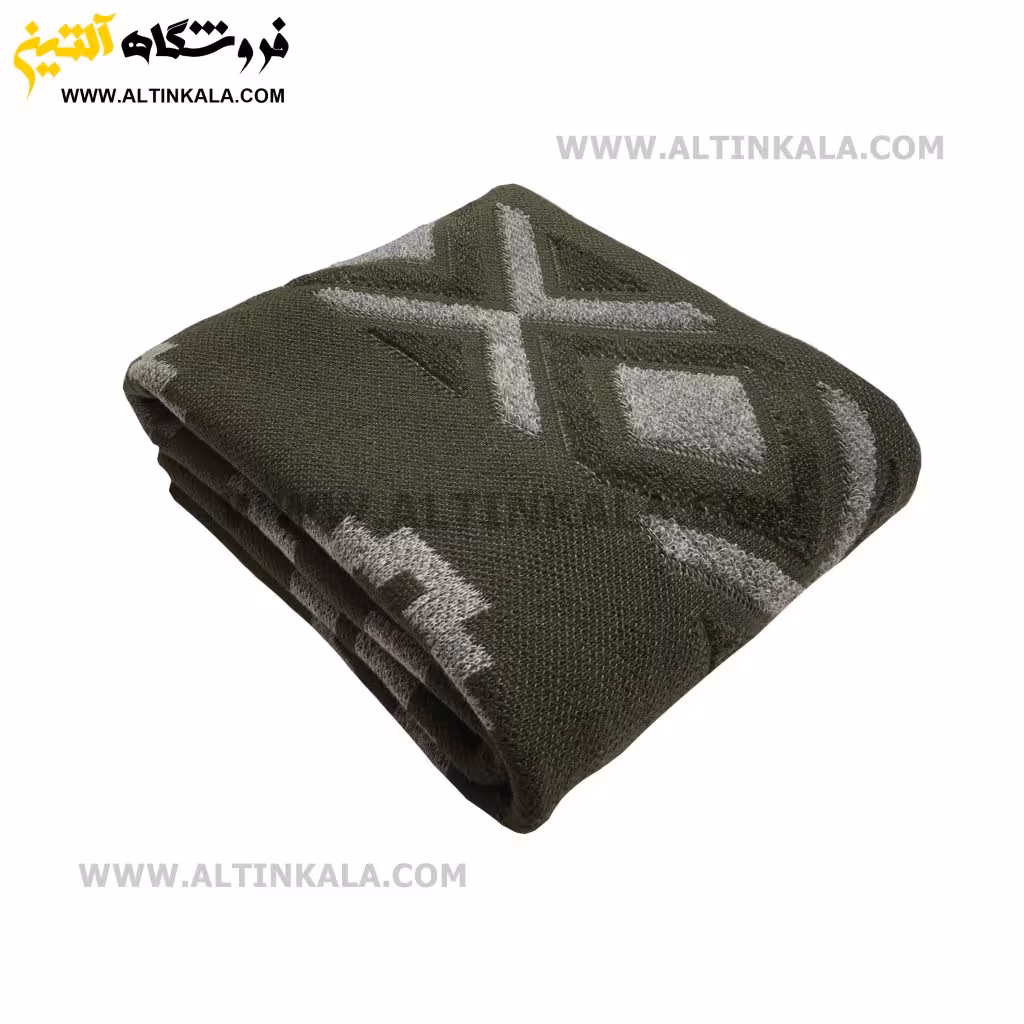 شال مبل بافت سوپر (تراکم بالا) طرح پانچو سایز 150×200