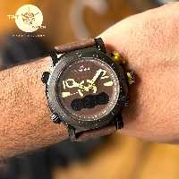 ساعت مچی مردانه Naviforce ناوی فورس دو زمانه اورجینال موتور ژاپن پک اصلی یکسال گارانتی رنگبندی ارسال رایگان