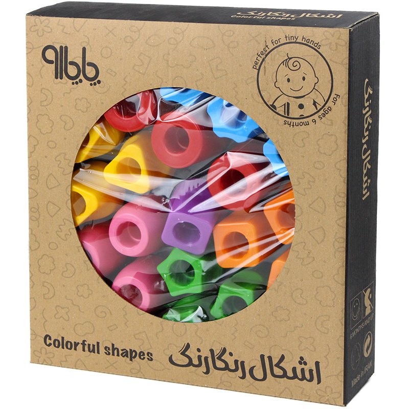 بازی فکری آموزشی اشکال رنگارنگ پاپارو