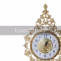 ساعت برنجی مدل لعیا