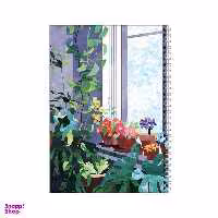 دفتر مشق 100 برگ بامبیلیپ طرح منظره اتاق کد 3778745