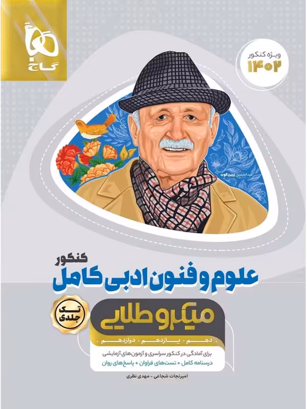 علوم و فنون ادبی کامل میکرو طلایی گاج