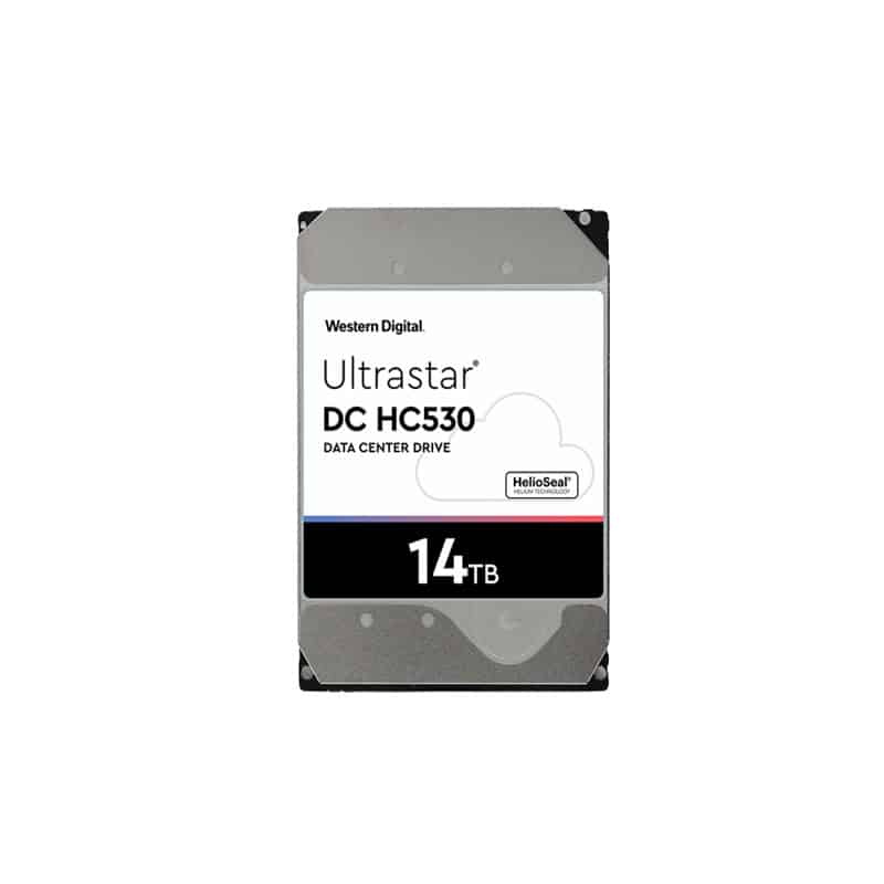 هارد دیسک اینترنال وسترن دیجیتال سری Ultrastar مدل DC HC530 با ظرفیت 14 ترابایت
