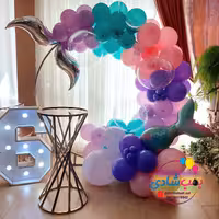 بادکنک آرایی در اصفهان تم پری دریایی 