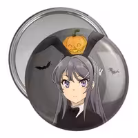 آینه جیبی خندالو مدل مای انیمه بانی گرل سنپای کد 16405