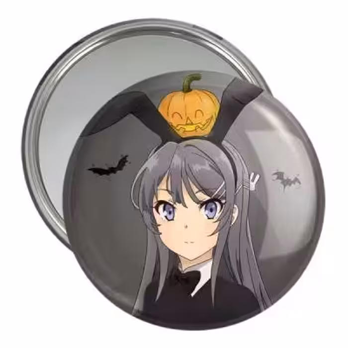 آینه جیبی خندالو مدل مای انیمه بانی گرل سنپای کد 16405